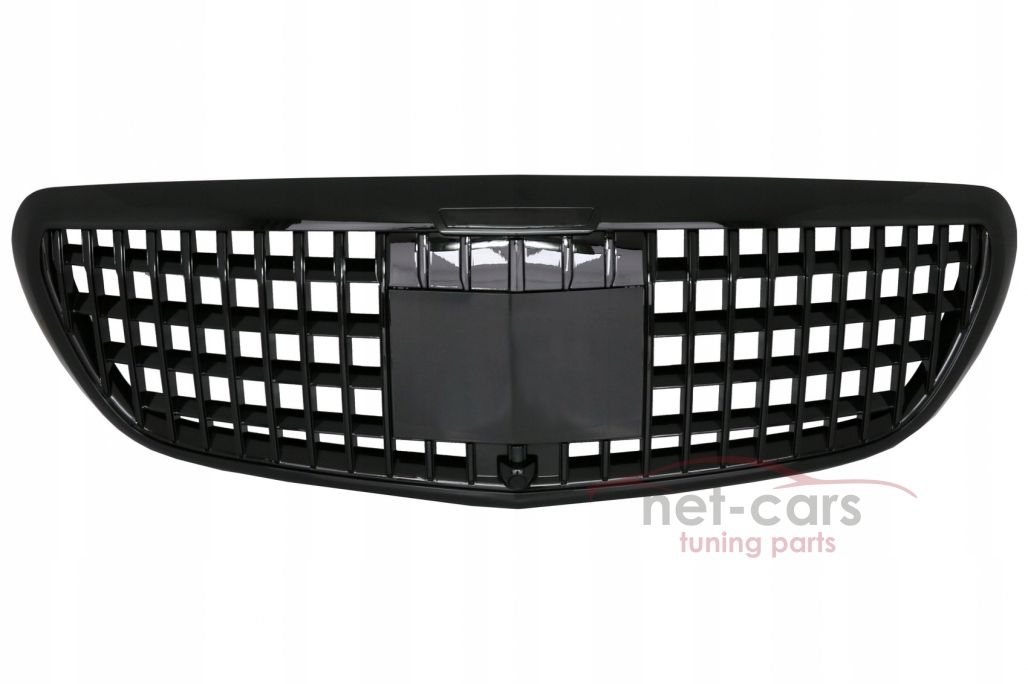 Grill MERCEDES W213 S213 C238 GT-R Panamericana AMG czarny bez ACC