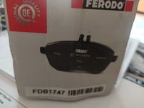 Pastilhas auto travão dianteiras Ferodo FDB 1747, novas