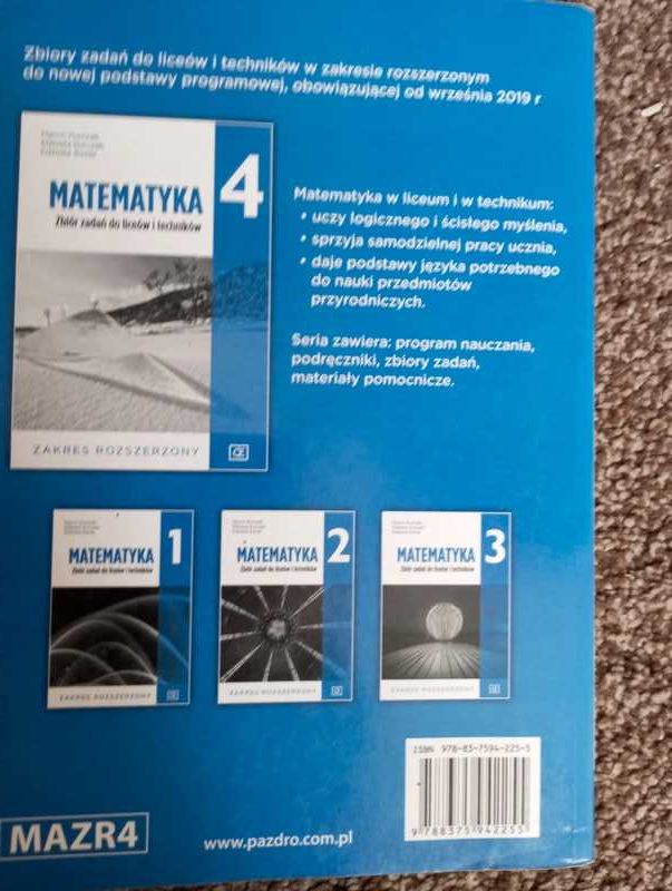 Matematyka 4 podręcznik