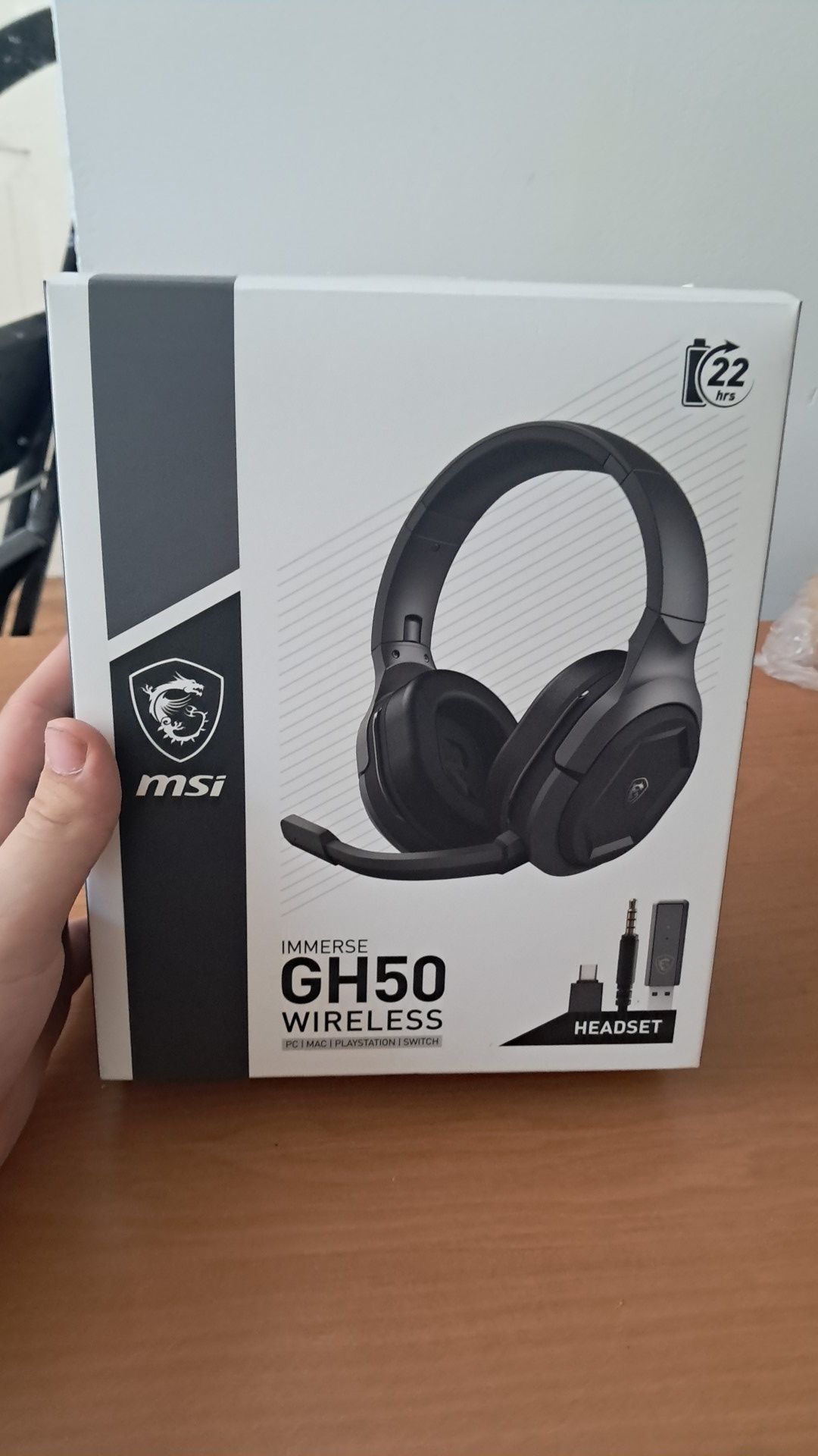 słuchawki MSI Immerse GH50 Wireless
