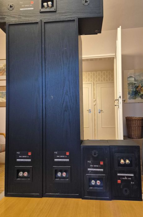 Kino domowe YAMAHA RX-S600D  plus 5 głośników DALI Lektor