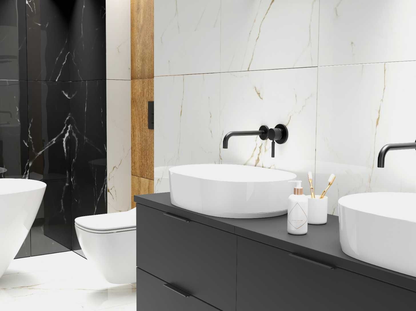1 nowy gres szkliwiony Klaro White Artens 59.7x119.7 gat I +2 elementy
