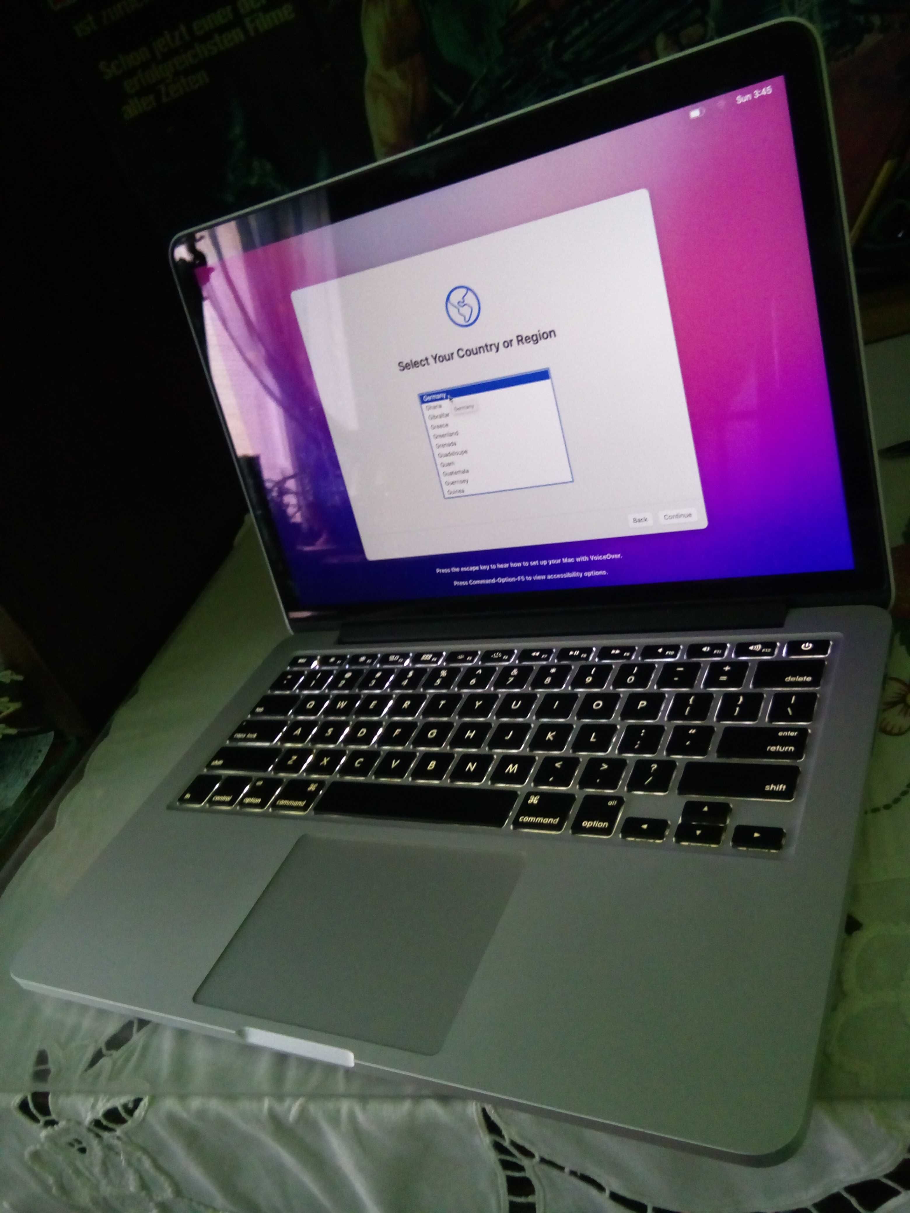 Apple MacBook Pro 13' RETINA 2015г 16GB 500GB 3,1GHz Графика 6100