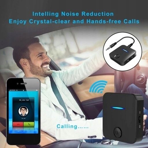 2 w 1 Bluetooth 5.0 Nadajnik i odbiornik audio