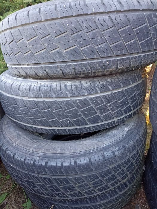 Felgi aluminiowe z Oponami OPel Frontera Monterey Pajero 225/75R15 235