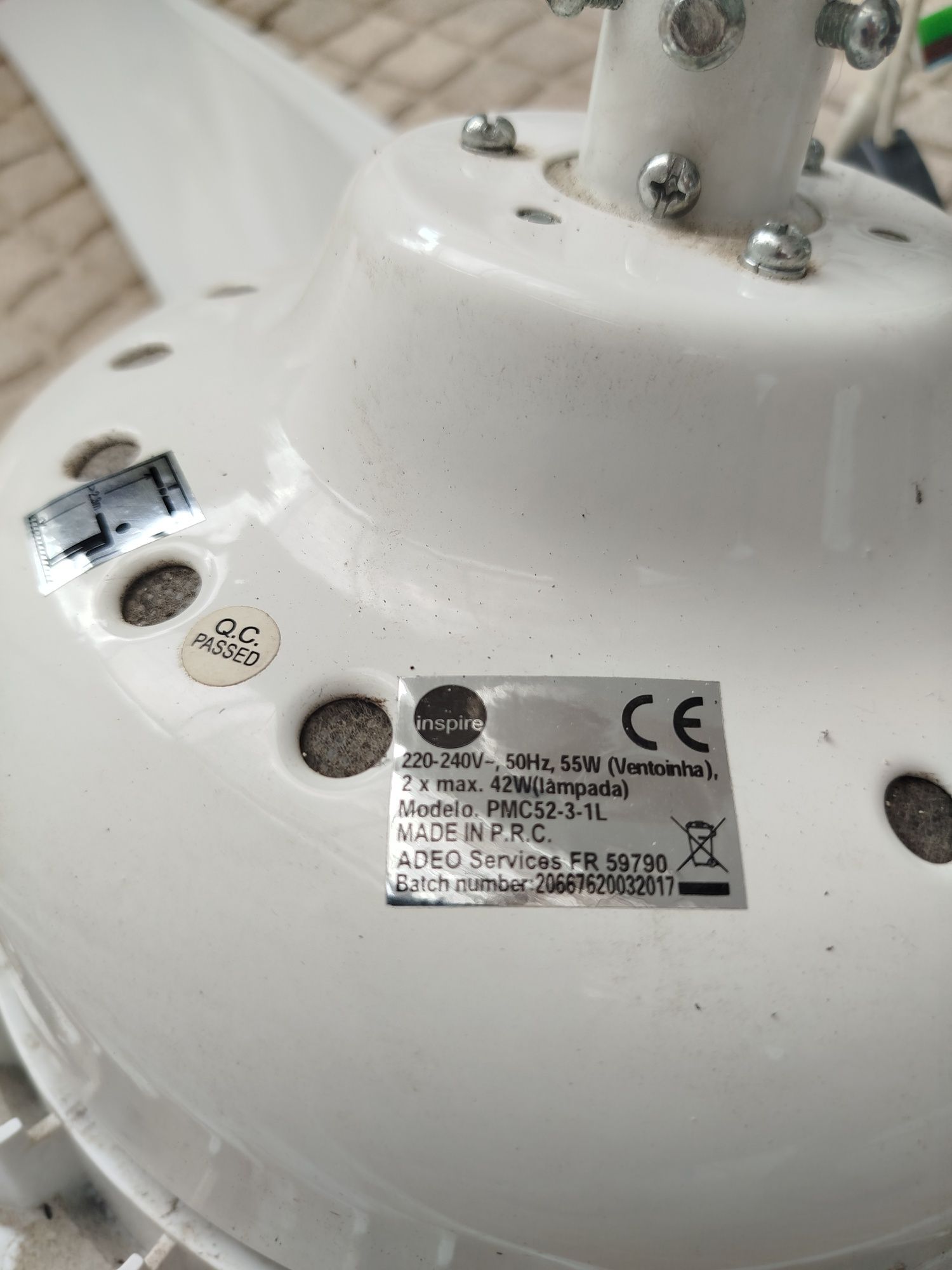 Ventilador de teto