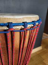 Profesjonaly, duży bęben djembe z Afryki - OKAZJA
