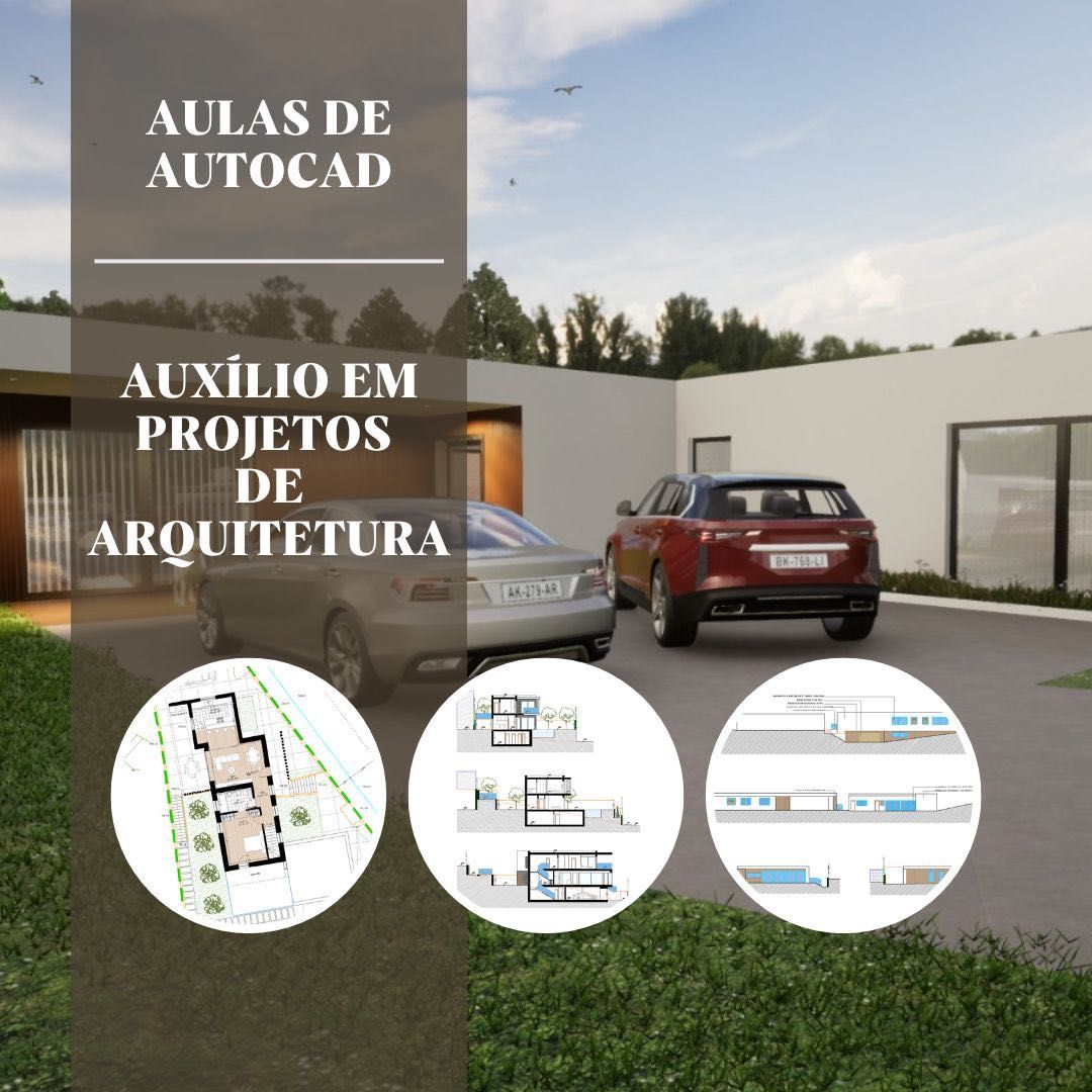Explicações de AutoCAD/ Auxílio em Projetos de Arquitetura