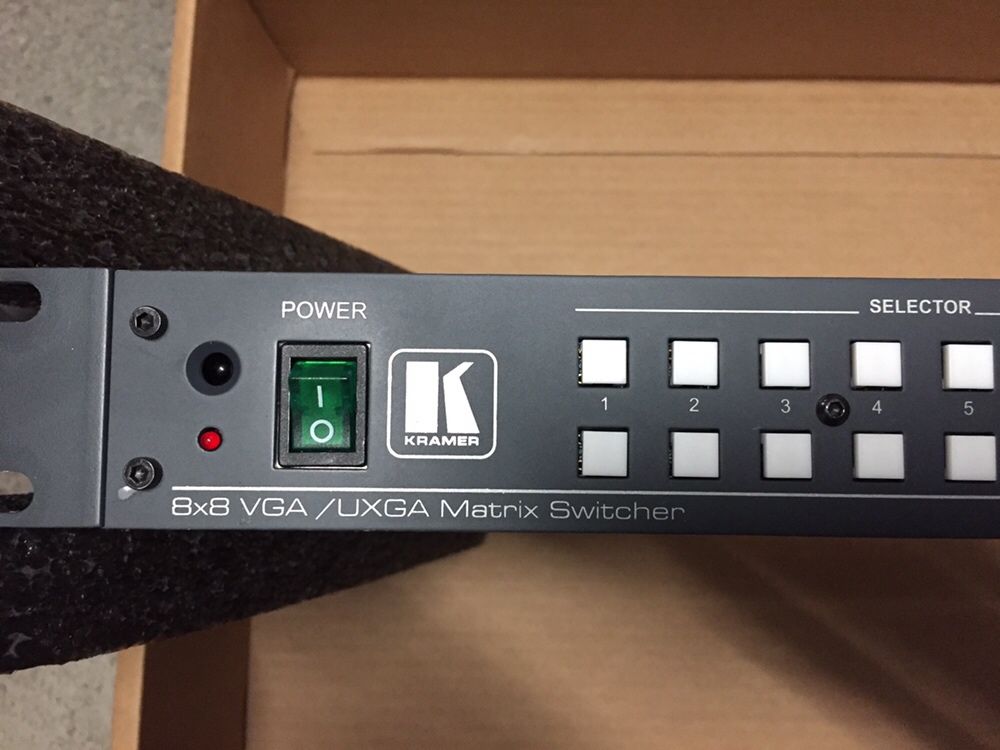 Kramer 8x8 VGA / UXGA matrix switcher