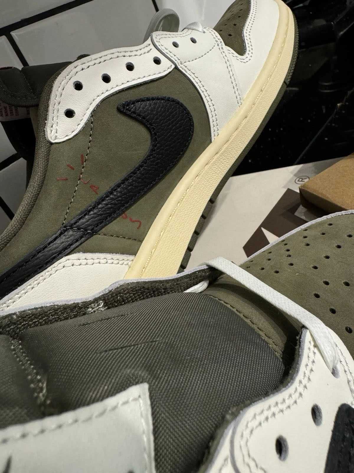Jordan 1 Retro Low OG SP Travis Scott Olive R.40