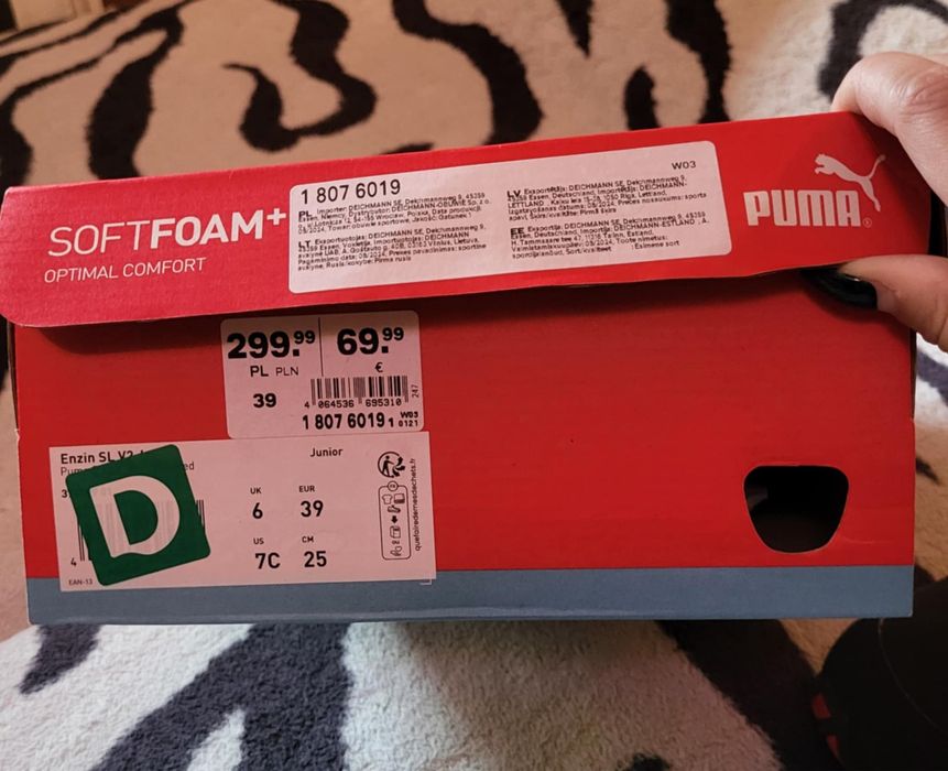 PUMA ENZIN SL V2 JR Buty treningowe
