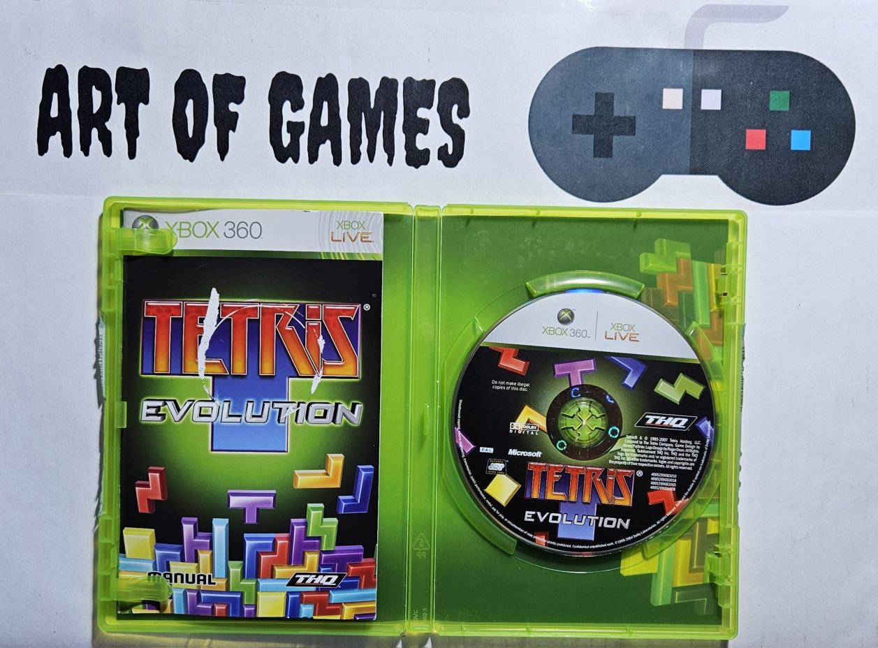 Tetris Evolution Xbox 360 Komplet 3xA