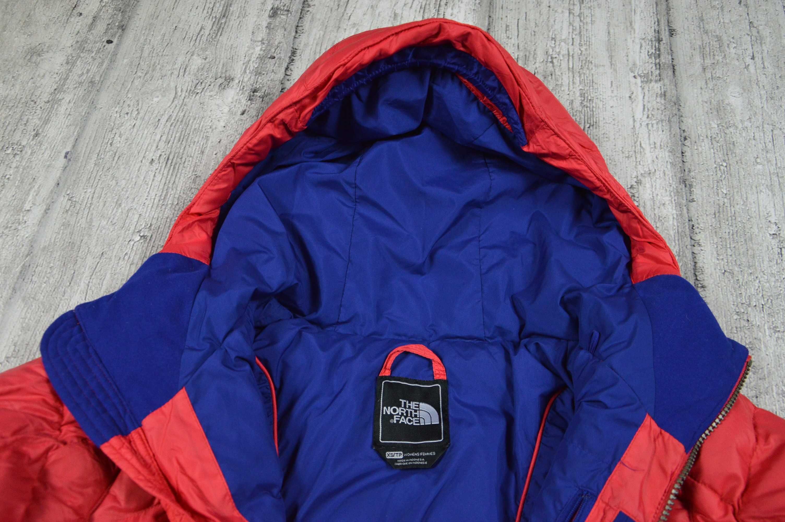 The North Face damska kurtka puchowa z kapturem narciarska - XS