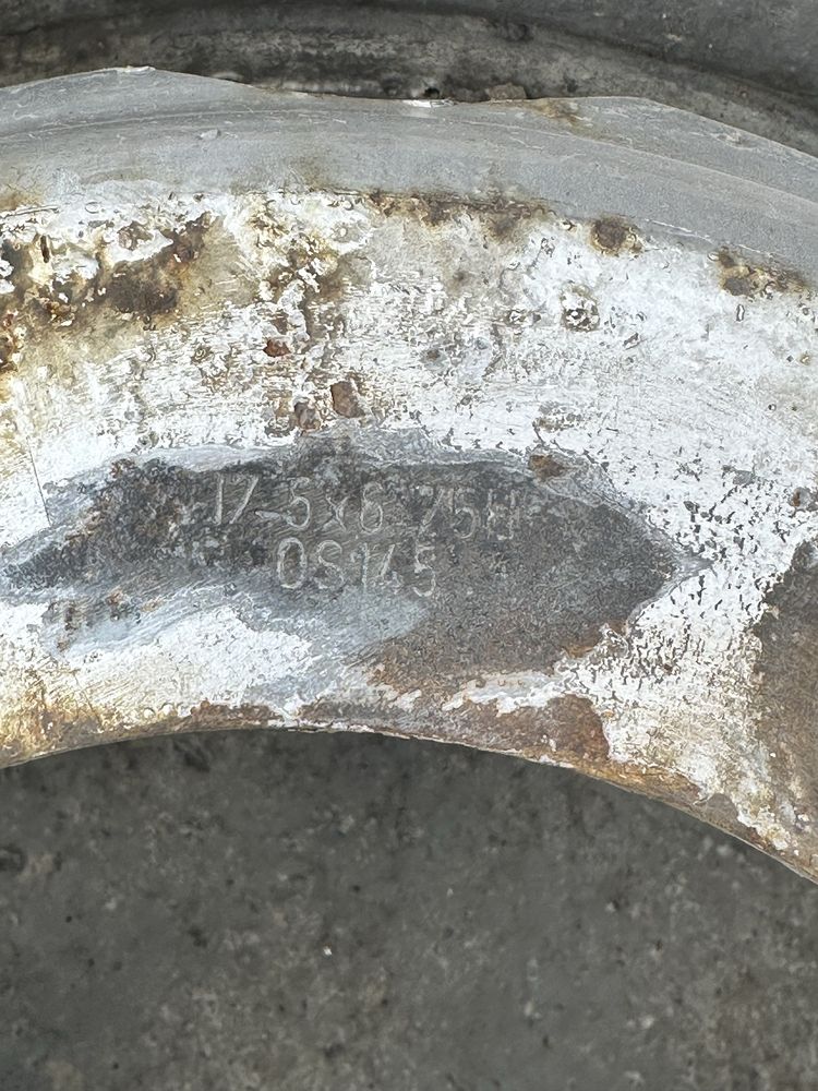 Диски широкі man r17.5 * 6.75