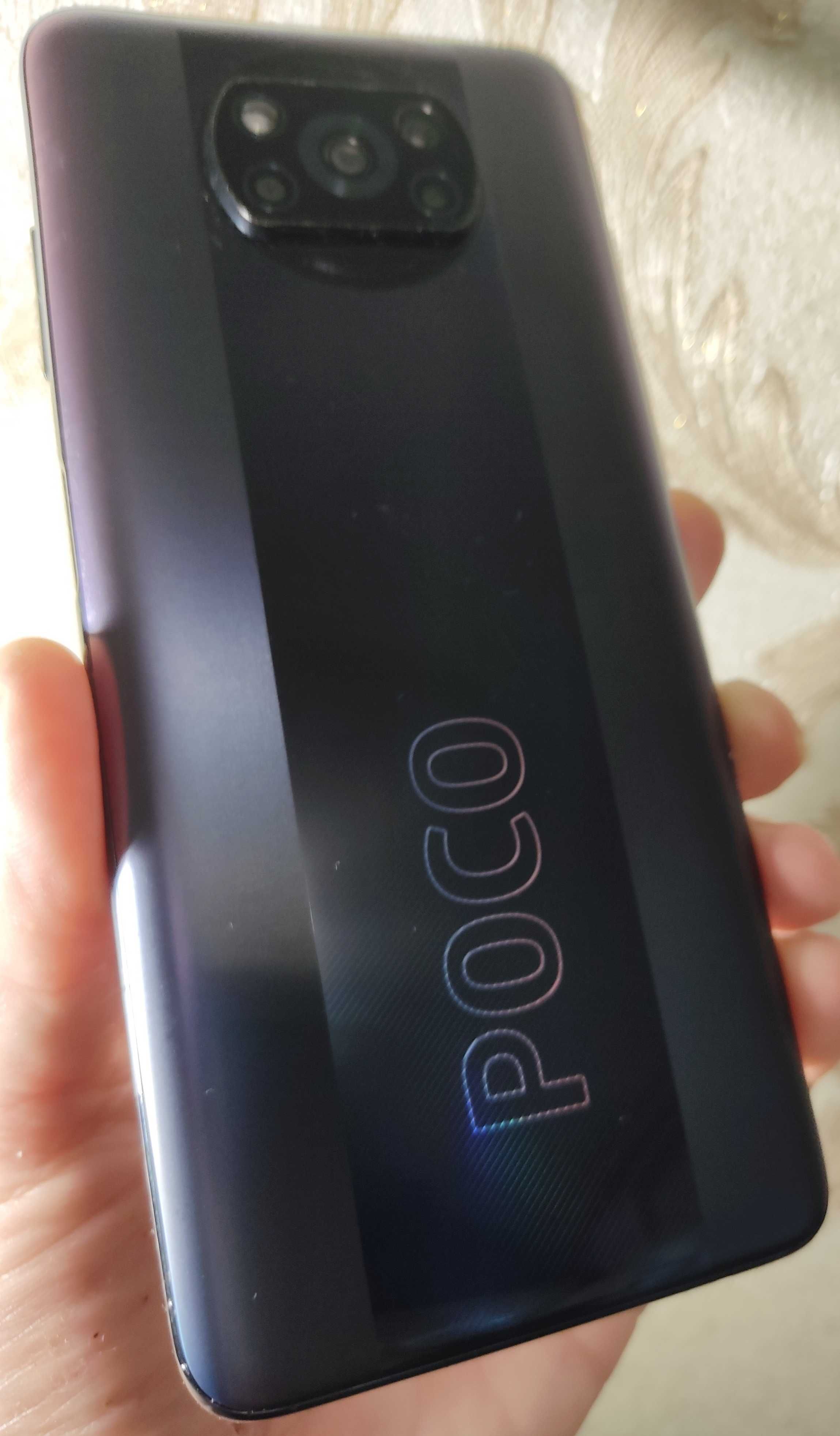 POCO X3 Pro 6+2/128 NFC Black (Android 12 , Snap 860) в отличном сост.