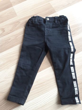 Spodnie jeans rozm 86