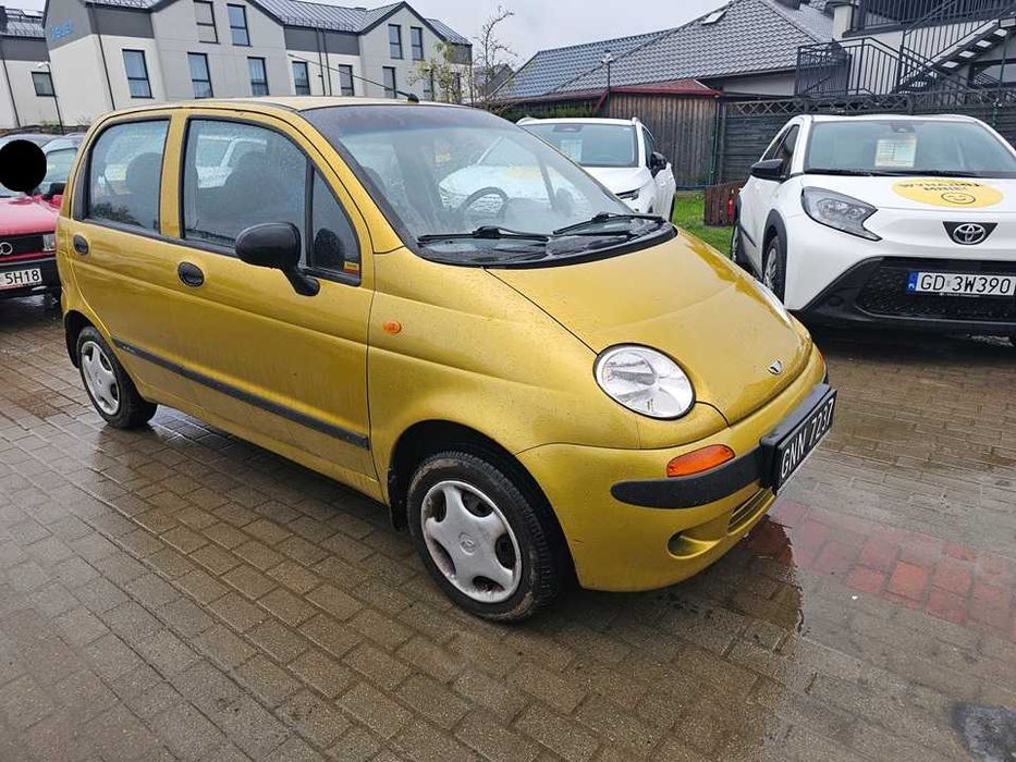 Daewoo Matiz 1999r/0,8 benzyna/opł aktualne/zdrowe blachy/49tys przebi