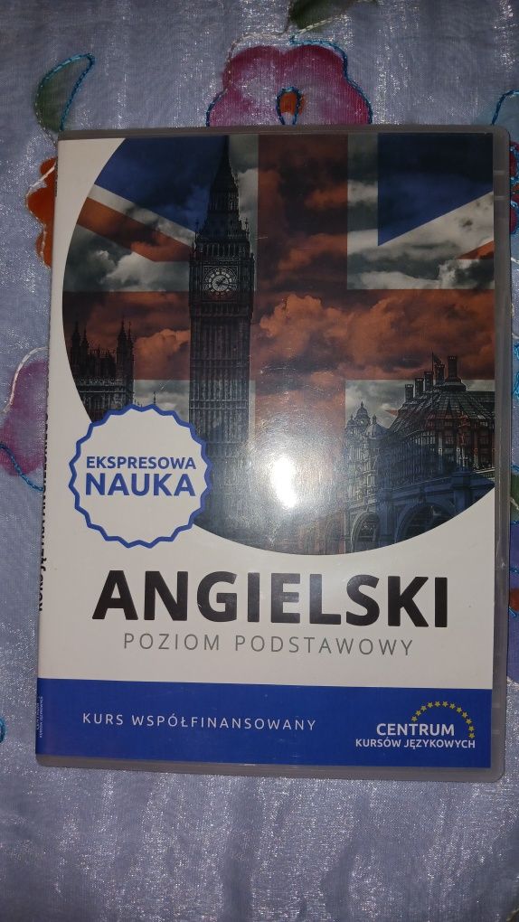 ANGIELSKI PODSTAWOWY nauka z płytą DVD Ekspresowa nauka