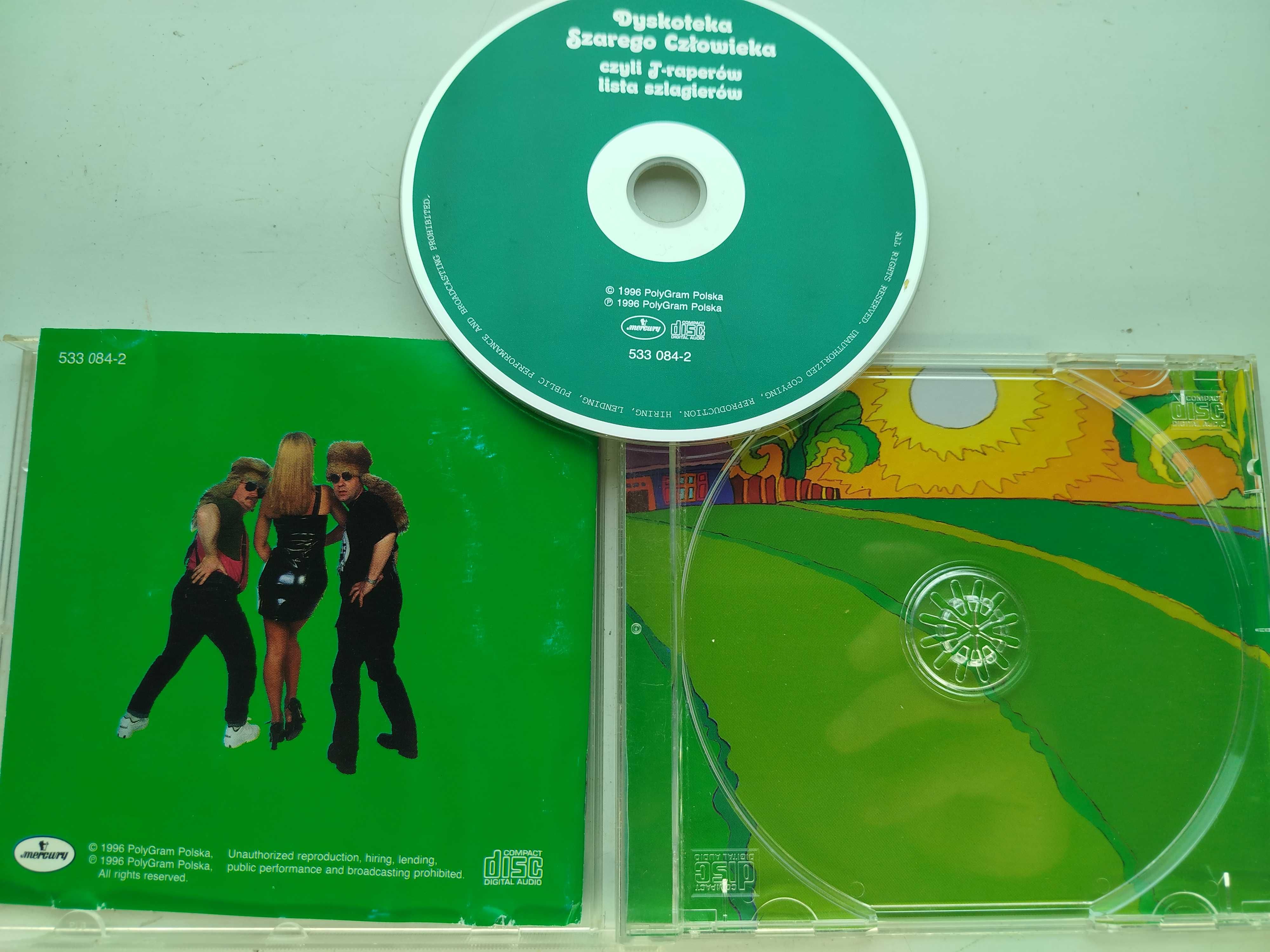 T Raperzy Dyskoteka Szarego Człowieka CD unikat europop parodia
