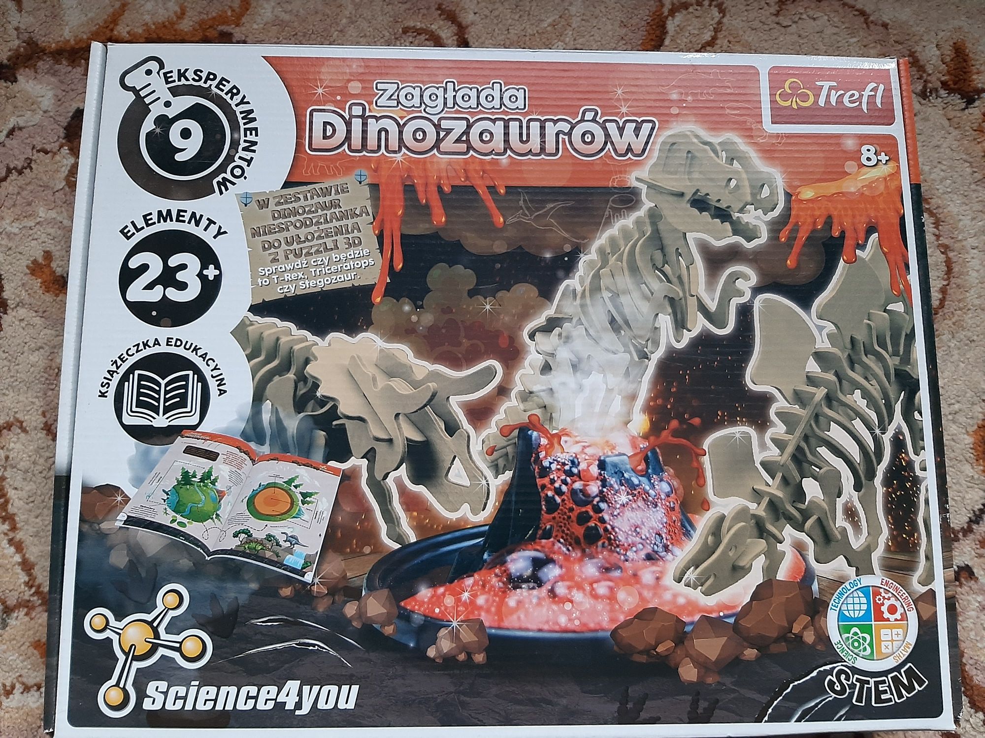 Eksperymenty Zagłada Dinozaurów Trefl