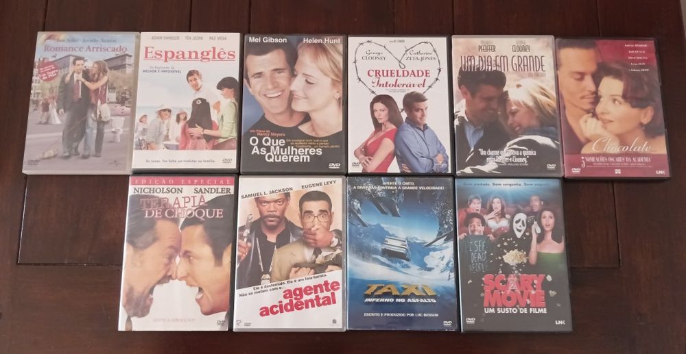 DVDs de filmes vários