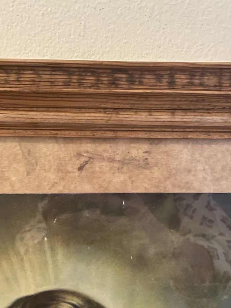 Quadro Sagrado Coração de Jesus antigo