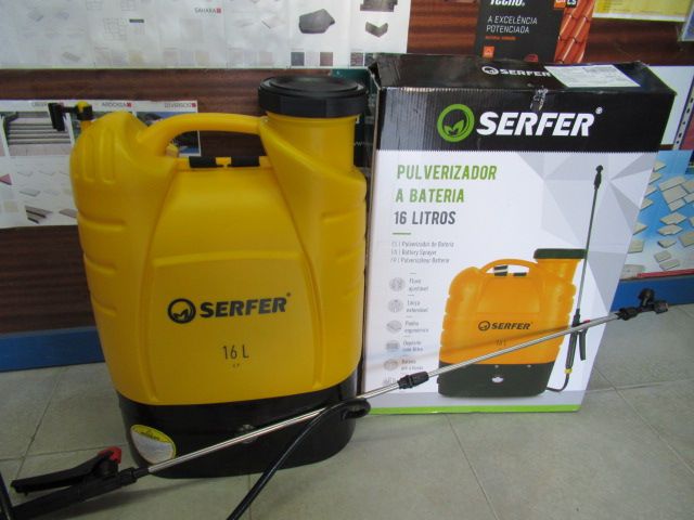 Pulverizador a bateria 16 litros