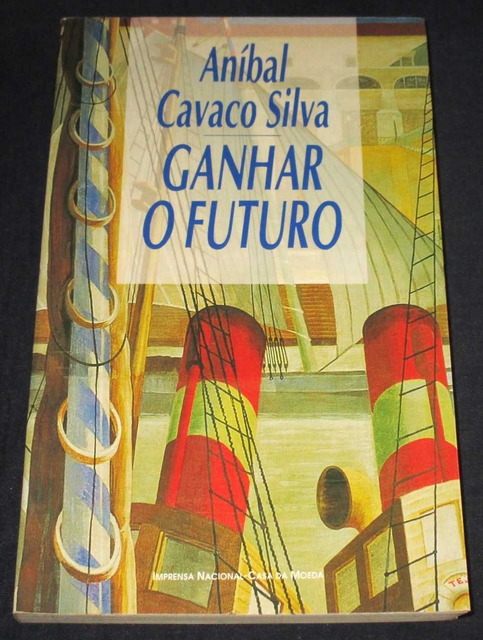 Livro Ganhar o Futuro Cavaco Silva Autografado