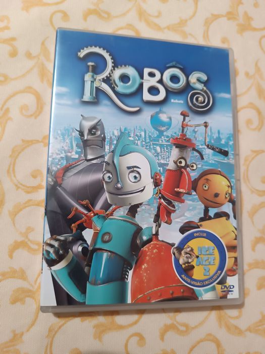 Robôs. DVD. Filme infantil