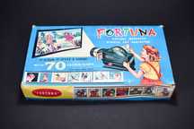Vintage Fortuna Toy Projector Box & Slides