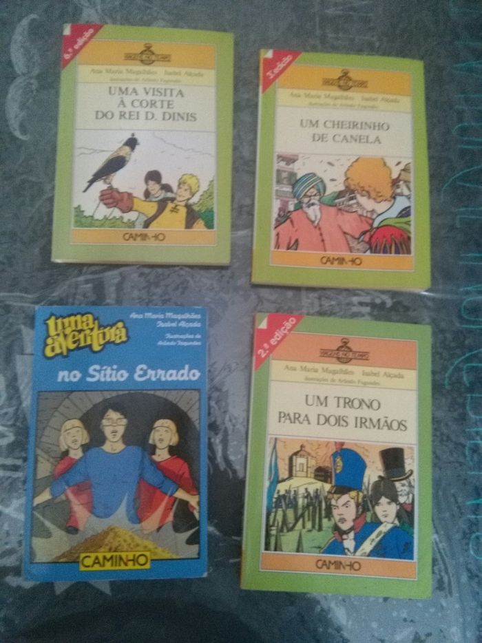 Livros Infanto-juvenis Variados e DVD Cinco e Sete