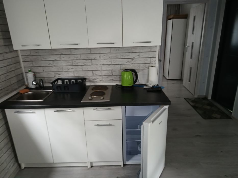 Kwatera pracownicza domek całoroczny Poleski Park parking sklep las
