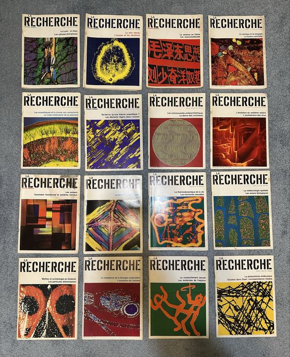 16 Revistas La Recherche