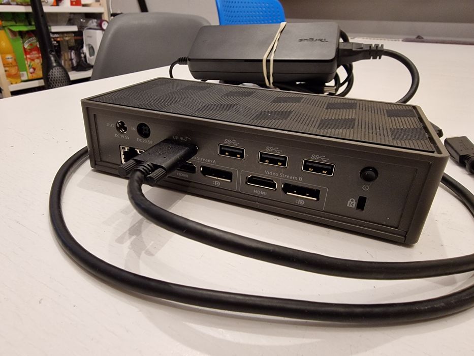 Stacja dokująca Targus model : USB-C Universal Dual Video 4K DOCK190EU