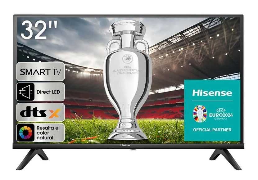 TV Hisense 32A4K (LED- 32'' - 81 cm - HD Ready - Smart TV), Nova