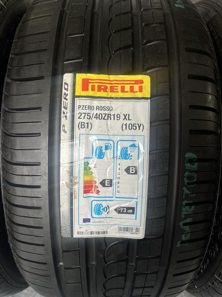 275/40/19+245/45/19 R19 Pirelli PZero Rosso 4шт нові