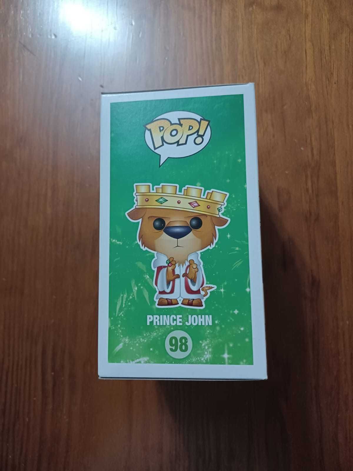 Funko Pop Figure! Disney (Robin Hood) - Series 6 - Prince John - 98