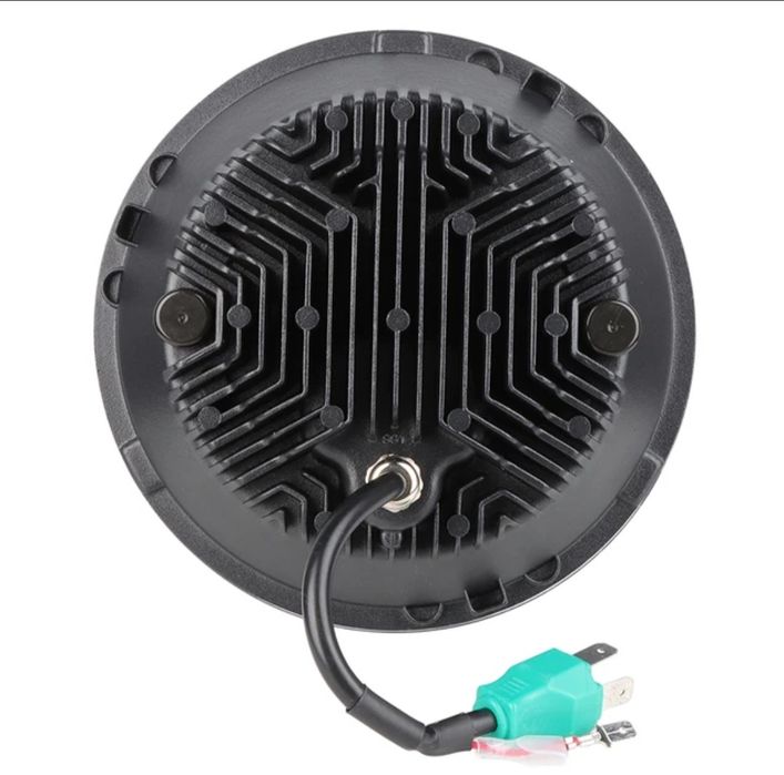 Lampy REFLEKTORY LED DRL Przód 7" 84W Jeep Wrangler JK TJ CJ JL Rubiko