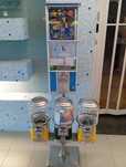 Conjunto de máquinas vending BEAVER com tripé.