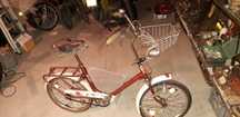 Varios pneus de bicicletas e bicicletas