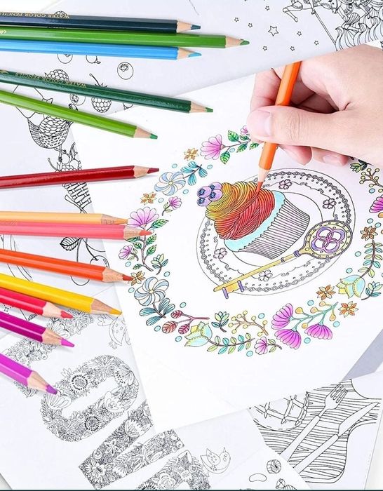 Kredki akwarelowe Arttrack, zestaw 72 kolorów plus dwa pędzelki