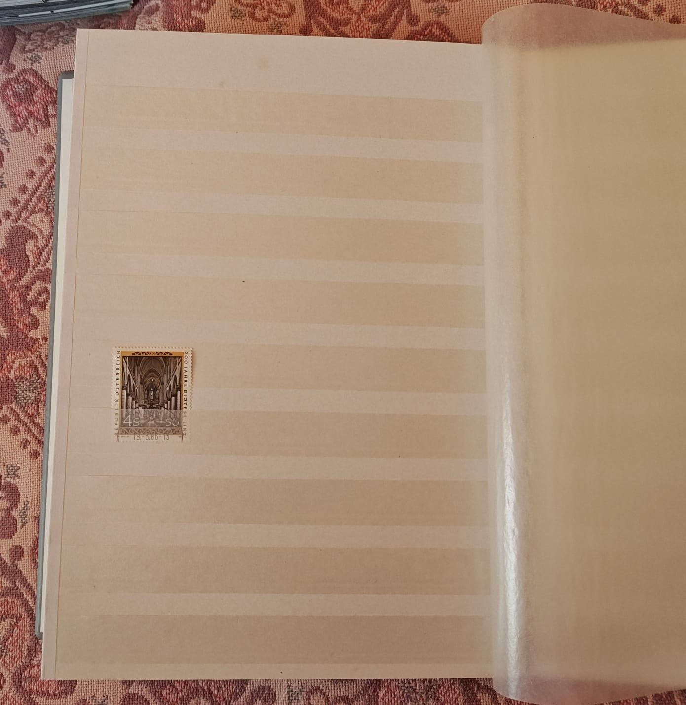 Klaser na znaczki firmy Briefmarken A4 12 stron