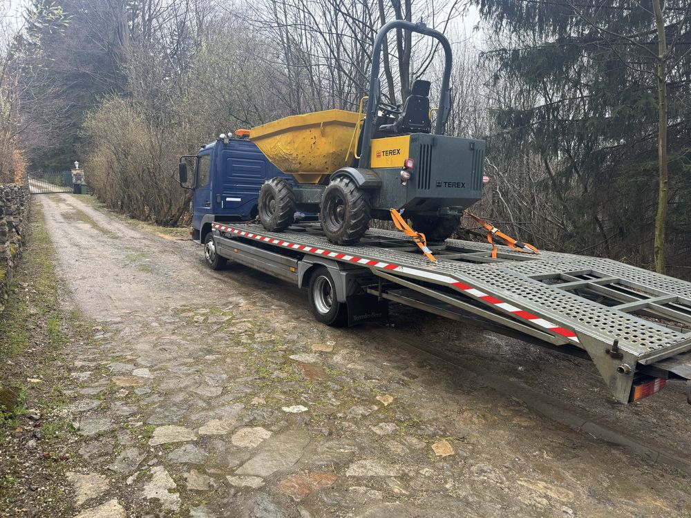 Pomoc drogowa, Transport Busow maszyn motocykli koparek traktorow