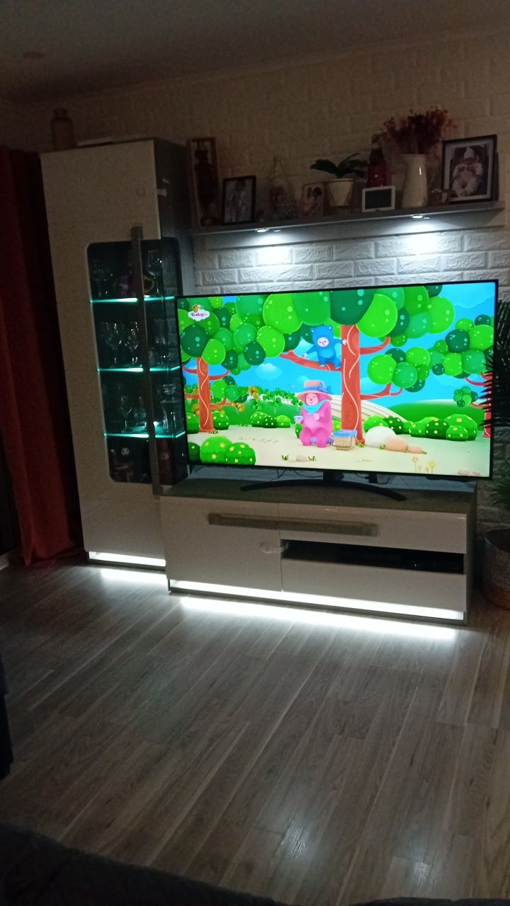 Móvel da sala com led