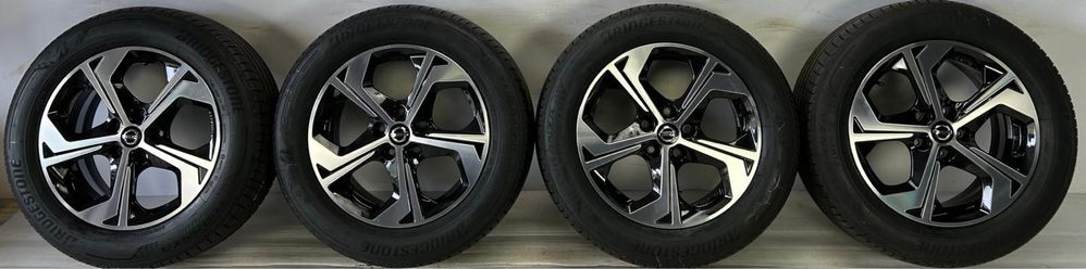 Nissan Qashqai X-Trail koła Alu 215/60r17 Bridgestone Oryg 5x114,3