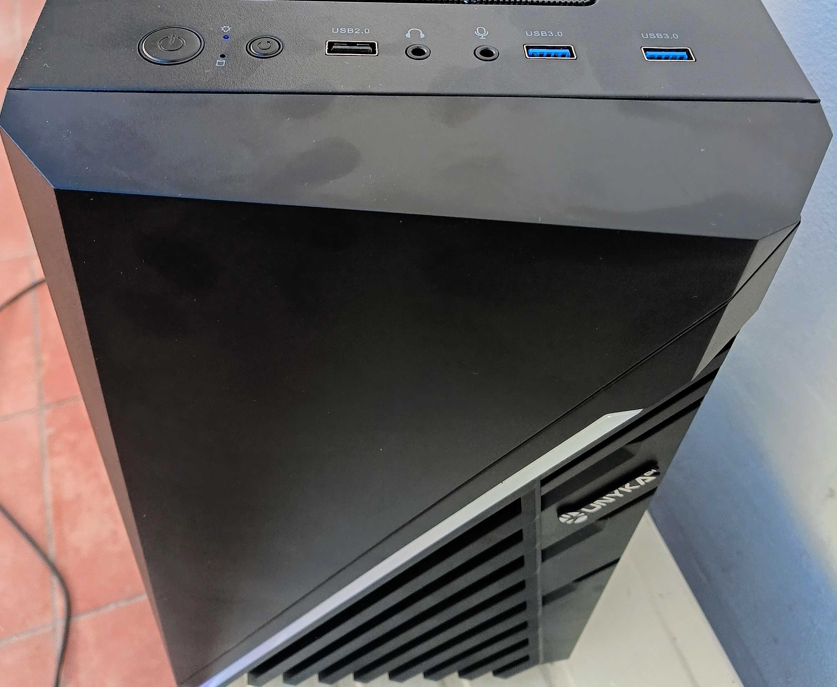 PC Gaming RGB, Ryzen 5 5500, RX 5600 XT, Nvme 1Tb + 500Gb, 8Gb DDR4
