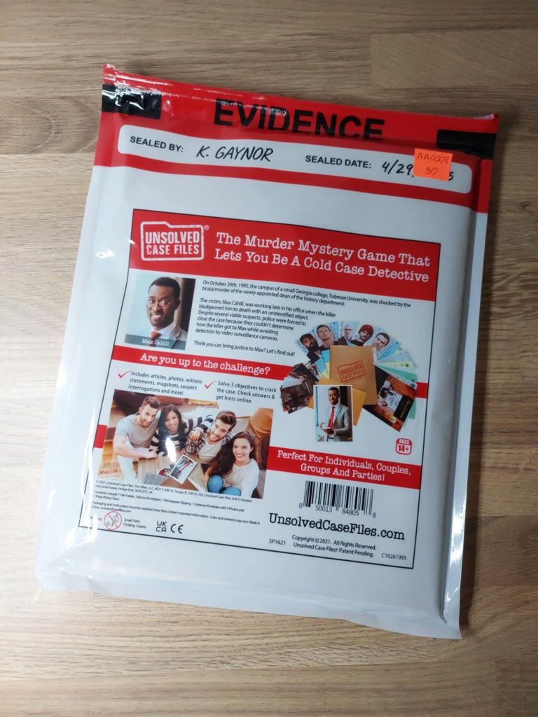 Gra detektyw Unsolved case files