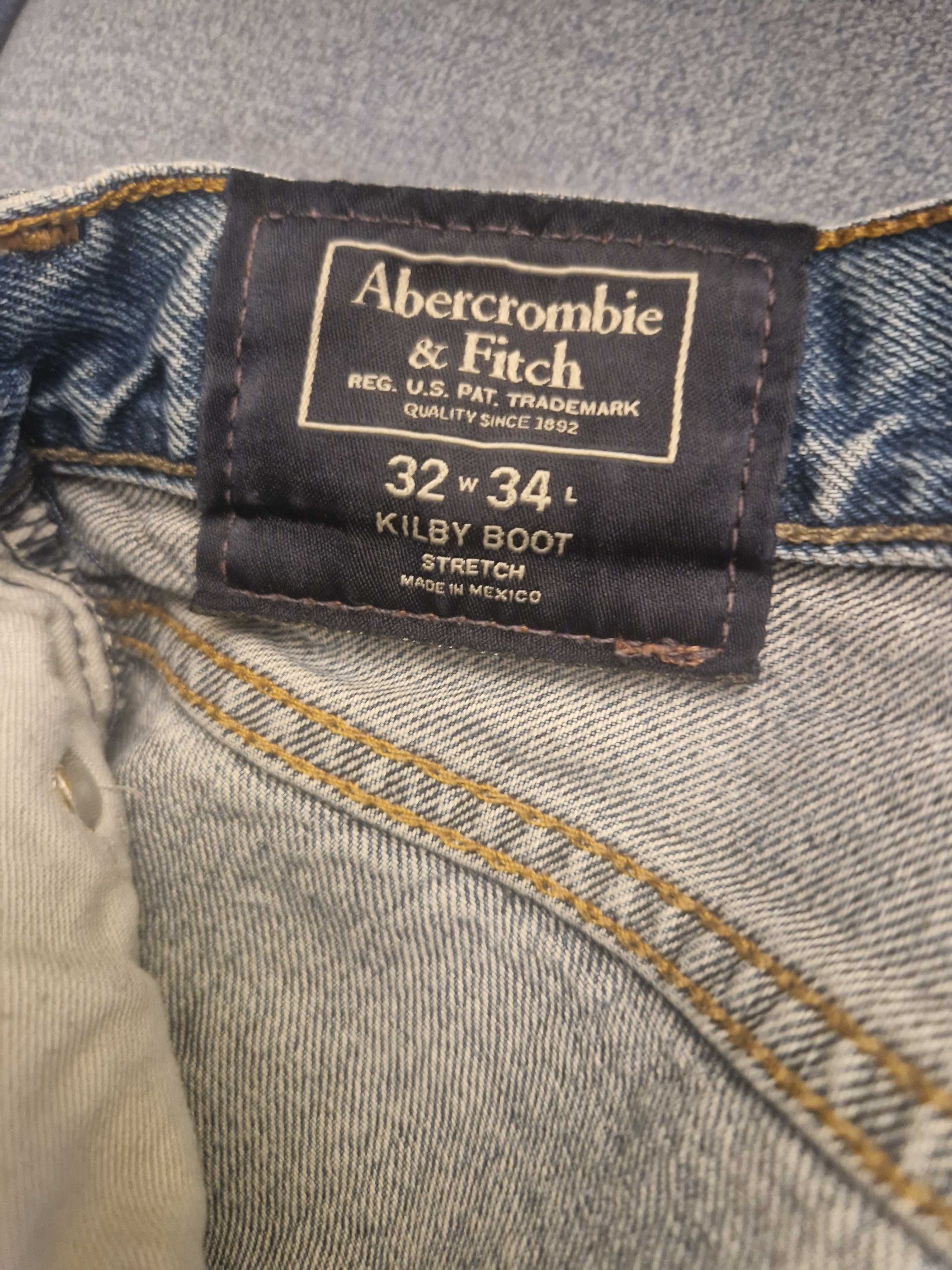 Jeansy Abercrombie 32/34