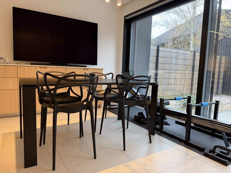 Stół Kartell Four czarny wymiary:  158x79