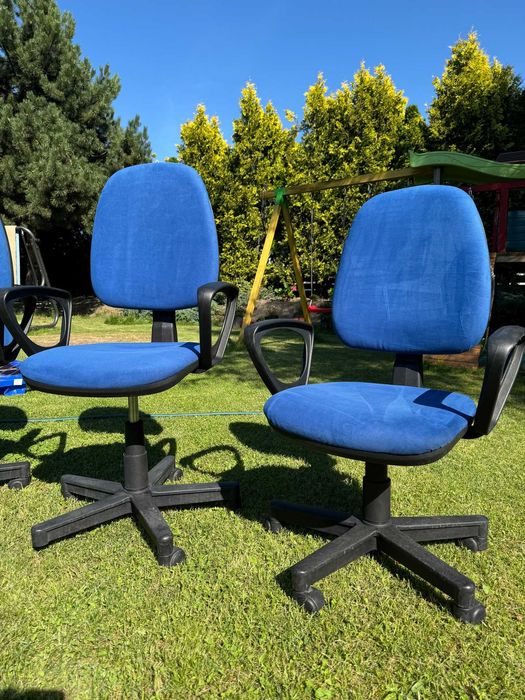 Krzesło fotel biurowy obrotowy regulowany 7szt